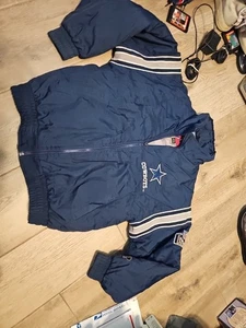 Vintage 90’s Dallas Cowboys Pro Player Full Zip Jacket Medium (Fits Large) - Bild 1 von 10