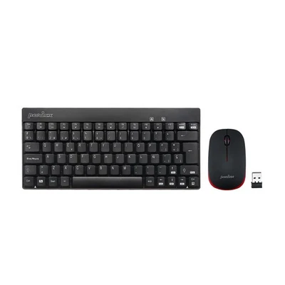 PERIDUO-712B ES Wireless Keyboard and Mouse Combo - Black - Español QWERTY - Image 1 of 4