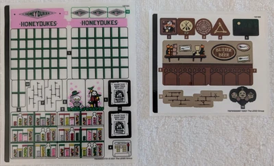 LEGO 76388 STICKER SHEETS Only For Hogsmeade Village Visit - Image 1 of 3