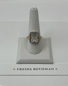 Freida Rothman Cocktailring Küstentöne in Klar Größe 10 NEU - Bild 1 von 7