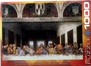 The Last Supper Leonardo Da Vinci 1000 pc 19-1/4" X 26-5/8" Eurographics - Picture 1 of 1