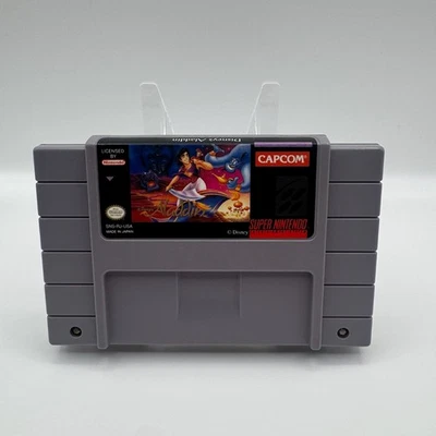 Disney's Aladdin Super Nintendo SNES Refurbished 1 Year Warranty - Image 1 of 4
