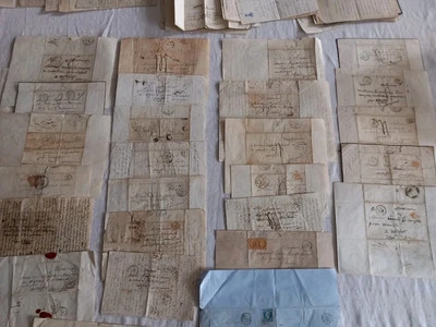 L31 Archive Bossols Campels Gers Chateau Manlèche Pergain-Taillac Correspondance - Photo 1/4