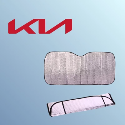 Protetor de viseira bloco UV frontal para pára-brisa carro Kia - Imagem 1 de 4