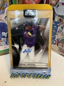 2025 Topps Chrome Black - Autographs Adael Amador #CBA-AA (AU, RC) - Bild 1 von 2