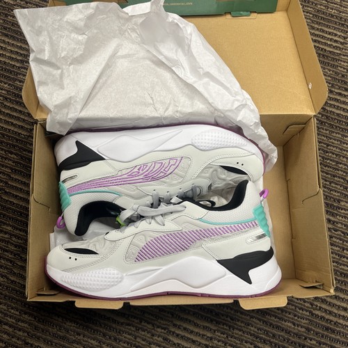 Puma RS X Alien Glacial Grigio Wild Berry 400406 02 Uomo Taglia 12