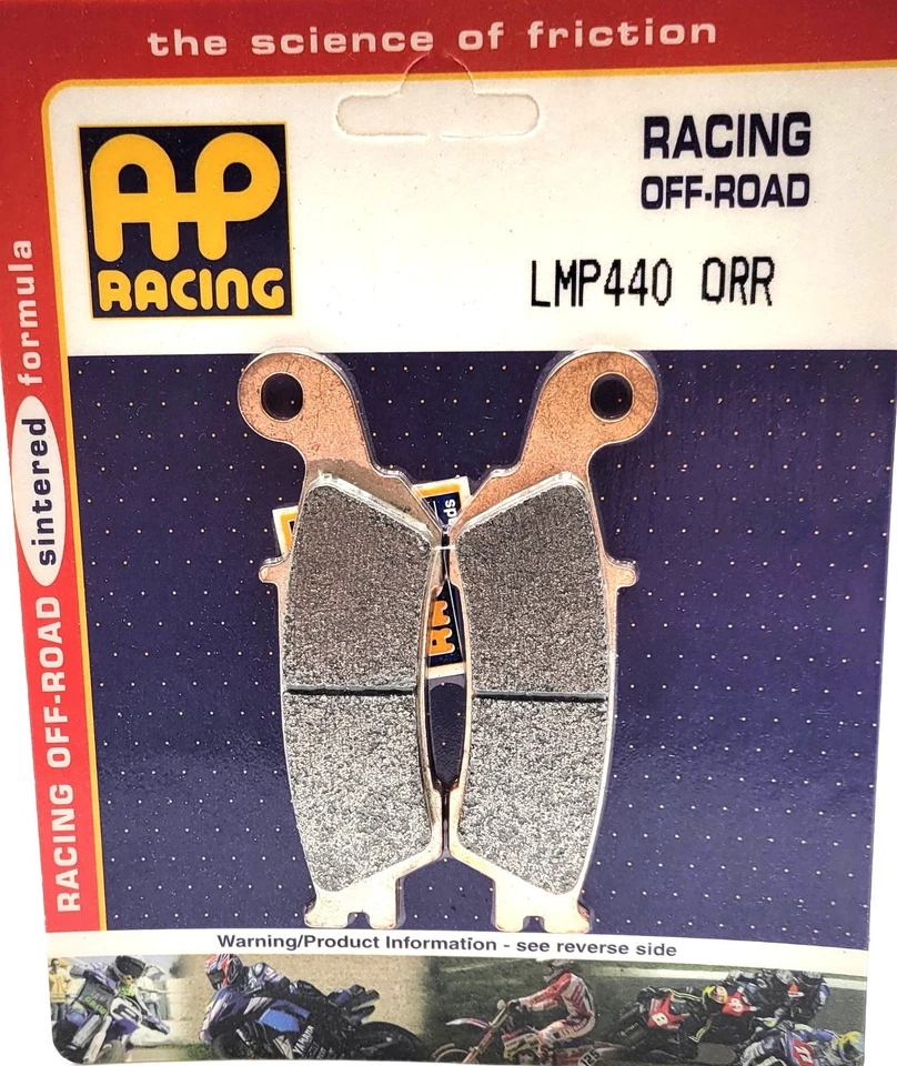AP HI-PERF FRONT BRAKE PADS YAMAHA YZ125 08-21  YZ250 08-21  YZ250F 07-20 NEW - Image 1 of 1