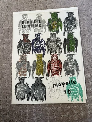 Derriere le Miroir  70 , Niopelle , lithographs, #185 , 1970, vintage - Image 1 of 4