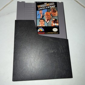 WWF WrestleMania Challenge Nintendo NES 1990 Tested Authentic w/ Case