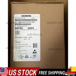 New Siemens 6SE6 440-2UD23-0BA1 6SE6440-2UD23-0BA1 MICROMASTER440 without filter - Picture 1 of 2