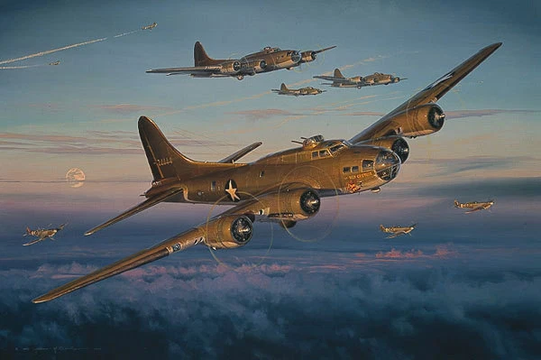 William Phillips RETURN OF THE RED GREMLIN, Multi Signatures, Tibbets B-17 bombardero Foto 1 de 1