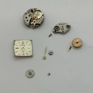 Piaget 6N Ladies Backwind Watch Movement 17 Jewels Vintage PARTS SPARES 13.5mm - Picture 1 of 20