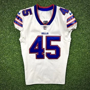 8/10/2017 Nike NFL Game Used Worn Jersey Buffalo Bills Marcus Sayles Team COA - Picture 1 of 23