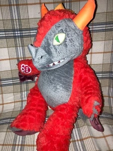 Build a Bear - Wolf Lodge MagiQuest Charlock Red Dragon - Picture 1 of 3