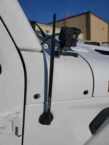 TeraFlex Shorty 14" Antenna for 2007-2025 Jeep Wrangler & Gladiator JK / JL / JT - Imagen 1 de 5