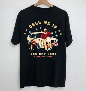 Call me if you get lost - Tyler The Creator Black All Size Shirt AR260 - Picture 1 of 4