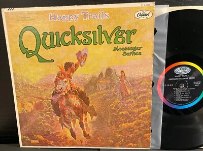 QUICKSILVER Messenger Service HAPPY TRAILS 1969 ST 8-0120 Club Edition A1/B1 - Image 1 of 4
