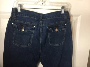 Kikit Womens Medium Wash Capri Denim Jeans/Size 10 - Picture 1 of 6