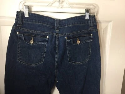 Kikit Womens Medium Wash Capri Denim Jeans/Size 10 - Image 1 of 4