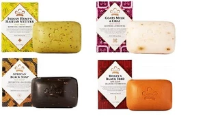 (Wholesale) 4 Pack - Nubian Heritage Soaps 5 oz bars - Picture 1 of 5