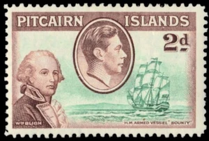 PITCAIRN ISLAND 4 (SG4) - King George VI "William Bligh" (pb72571) - Picture 1 of 1