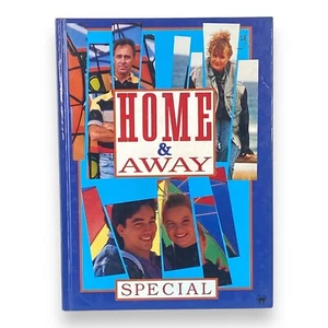 Vintage 1990 Home & Away TV Show Hardcover Special Annual Book 62 Pages - Picture 1 of 3