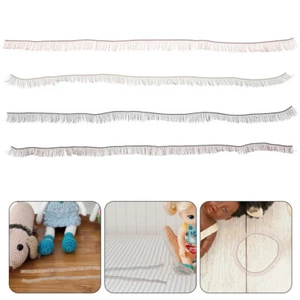 4 Piezas Muñeca Pestañas Bebé Falsas Artificiales Reutilizables para Principiantes - Imagen 1 de 12