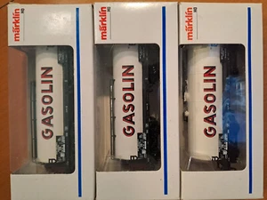 3 Märklin HO 84651 Gasolin Kesselwagen top - Bild 1 von 8