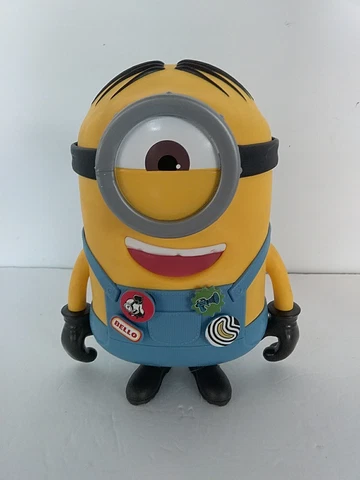 Minions The Rise Of Gru Real Live Stuart Animatronic 7" Toy Mattel 2019 Cover