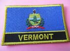 State Flag of Vermont - New Iron-On Patch 3" x 2"