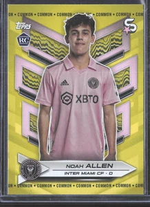 Noah Allen 2024 Topps MLS Superstars Yellow Common #199 RC - Picture 1 of 2