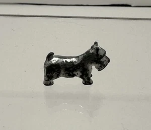 Classic Vintage Monopoly Game Piece Token Dog Terrier 1940s-1950s Cast Pewter - Picture 1 of 1