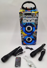Dynasonic Bluetooth Altoparlante Karaoke Portatile Microfono TWS 10W Modello 025