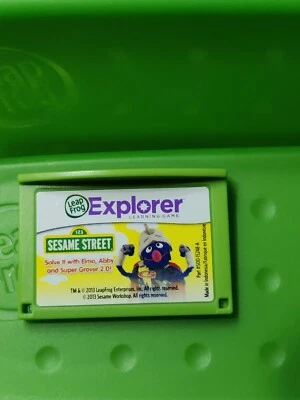 LeapFrog LeapPad Explorer Learning: Sesame Street Friends, Leap Pad 2 3 GS XDI U - Image 1 of 3