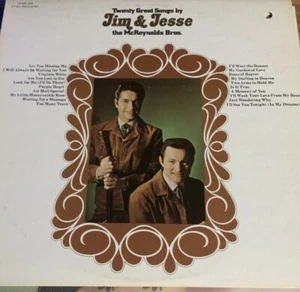 Jim And Jesse LP-Twenty Great Songs - Picture 1 of 1