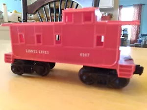 Vintage Lionel Red Lionel Lines 6167 Caboose - Picture 1 of 7