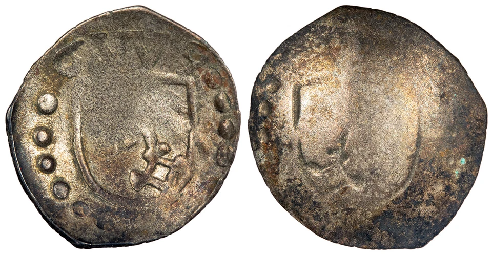 GERMAN STATES Worms Civic Issue 1569-1572 Sch�sselpfennig ('bowl' Pfennig) EF #M - Image 1 of 1