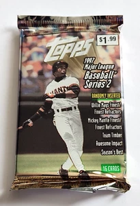 1997 TOPPS - BASEBALL SERIE 2 - 1 CONFEZIONE = 16 CARTE - Foto 1 di 2