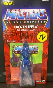 MOTU Frozen Teela Super 7 Vintage Style Masters of the Universe He Man He-Man - Picture 1 of 5
