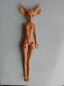 1/4 BJD Doll Sphynx Sphinx Tan Skin-No Make UP+Free Eyes - Picture 1 of 2