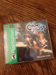 Chrono Cross (Greatest Hits) (Sony PlayStation 1, 2001) Case Cracked In Back - Picture 1 of 8