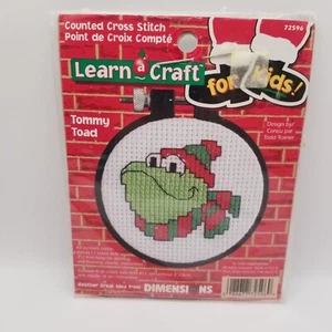 Tommy Toad Learn a Craft Pattern for Kids by Dimensions - Pattern Only - Picture 1 of 2