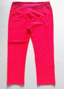 Under Armour Heat Gear Fitted Damen Capri Leggings Gr. XS TP EP Hot Pink Stre - Bild 1 von 4