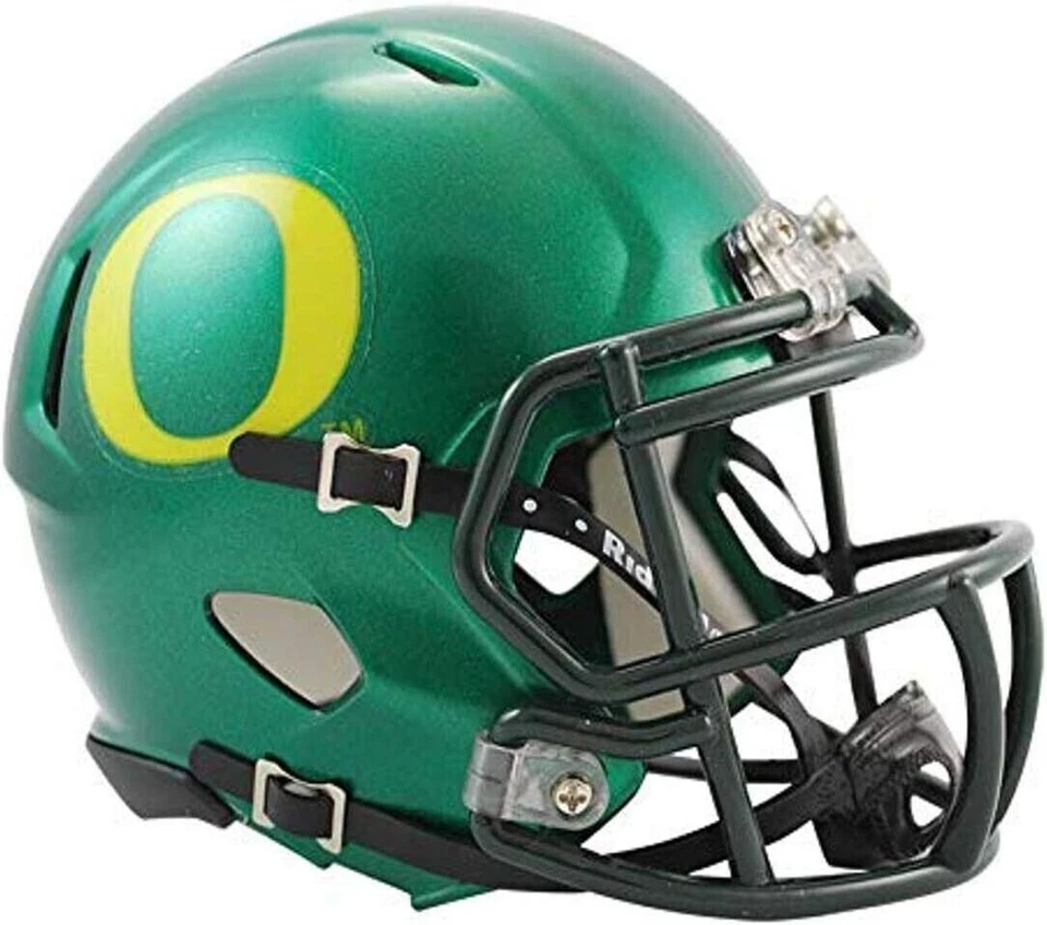 *VENDA* CAPACETE DE FUTEBOL AMERICANO OREGON DUCKS SPEED MINI NCAA RIDDELL! - Imagem 1 de 1
