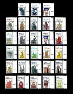 BUND Sehenswürdigkeiten ** - kompletter Satz vom Eckrand o.r., Luxusqualität - Bild 1 von 1