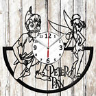 Peter Pan Vinyl Record Clock Handmade Home Decor Original Gift 3348