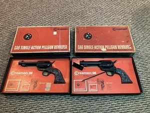 (2X) Crosman SA6 Single Action 6 - .22 Cal Original Boxes - Picture 1 of 16