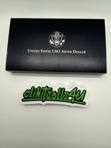 1991-S PROOF USO SILVER DOLLAR W/ COA 90% RC0724MS (DRP017385) - Picture 1 of 4