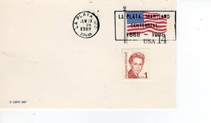 LA PLATA CENTENNIAL, LA PLATA, MD 1988 FDC19816 - Picture 1 of 1