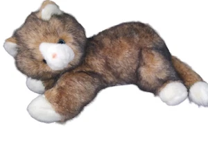 VTG Toys R Us Commonwealth Nick & Noel Orange Calico Stuffed Cat Plush 1992 - Bild 1 von 9